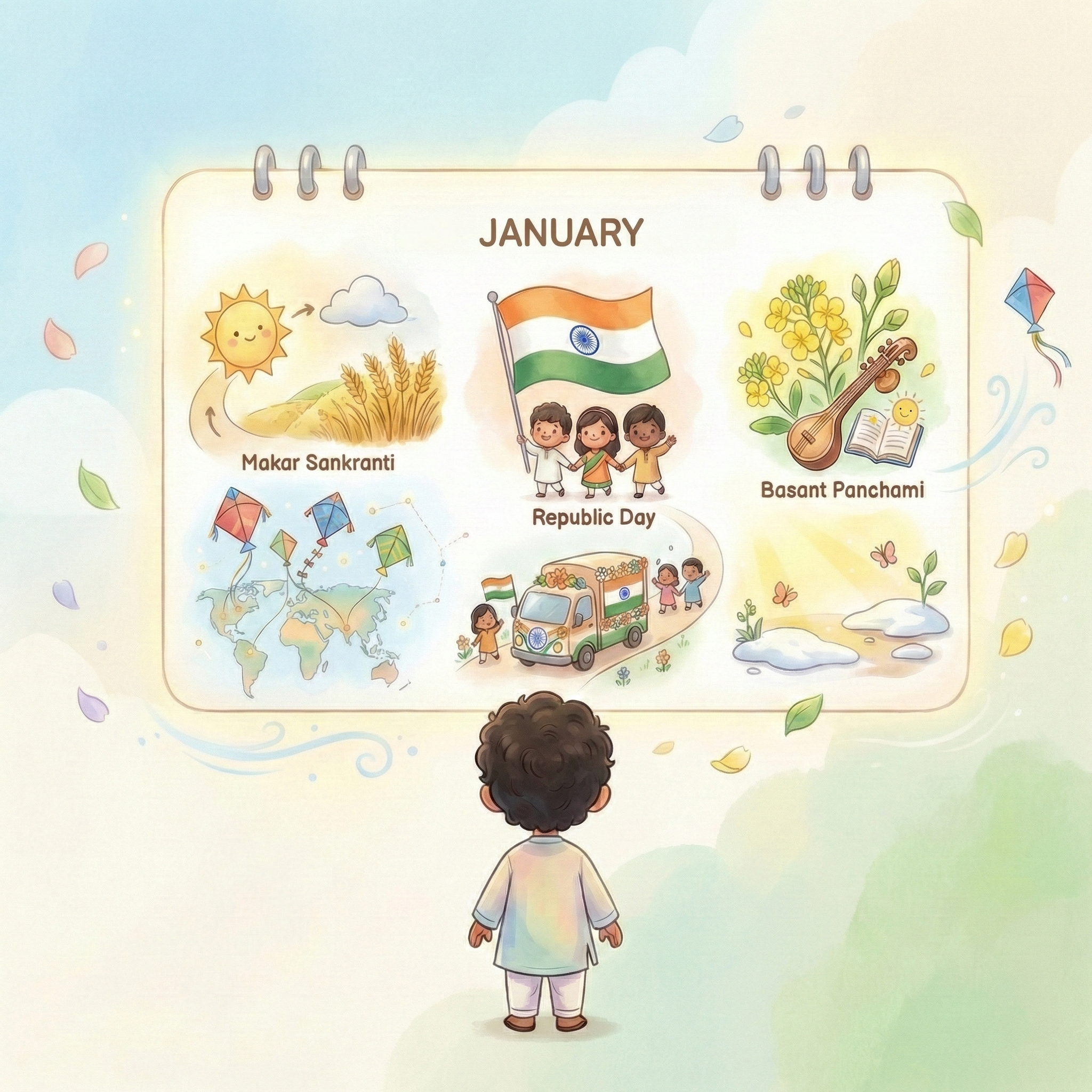 Festival stories calendar